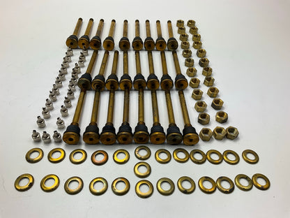 (25) TR571 Straight Brass Clamp-In Tubeless 3-3/8'' Truck Or Bus Valve Stems