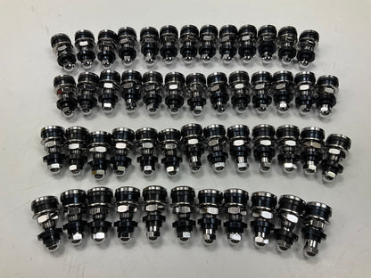 (50) Haltec TV575HP Low Profile Chrome Tire Valve Stems TV-575-HP