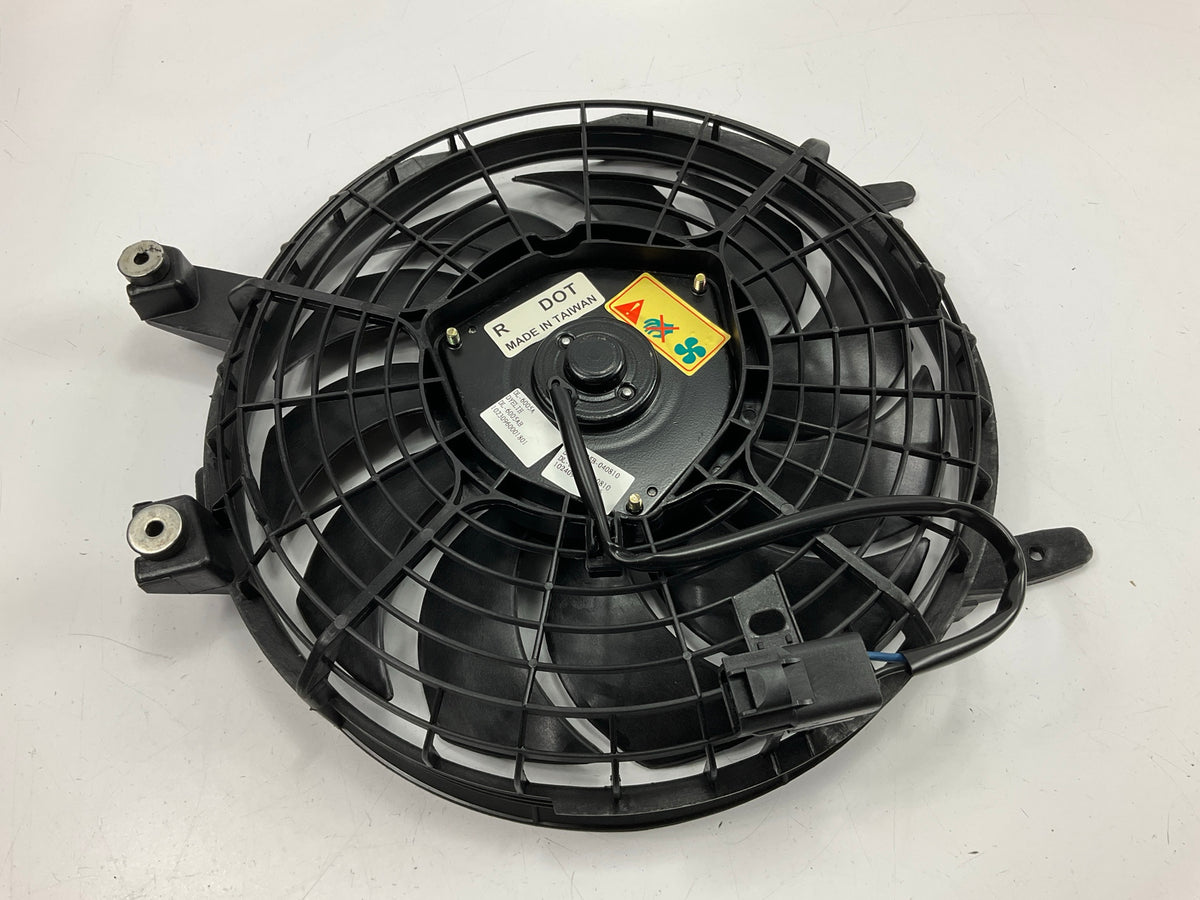 NEW TYCB089NA A/C Condenser Cooling Fan - 1993-1997 Geo Prizm, Toyota Corolla