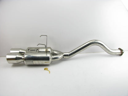 NEW - OUT OF BOX 2.5'' Mandrel Bent Exhaust System W/ Dual Outlet Muffler