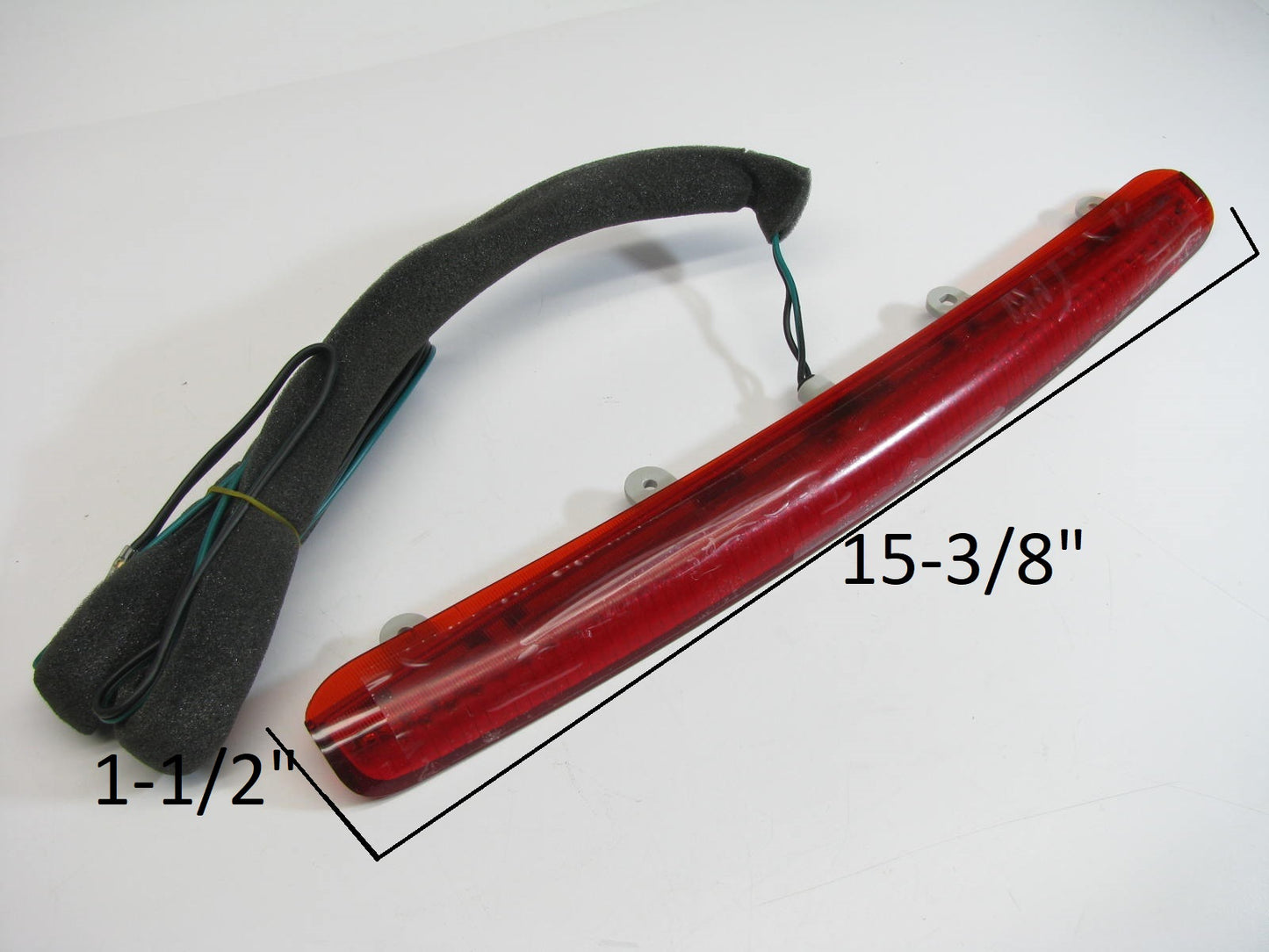 NEW LED 3rd Third Brake Light Lamp - 15 3/8'' Length, 1 1/2'' Wide, Comes W/ Wire