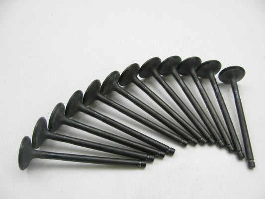 12 NEW OUT OF BOX V2508X Engine Exhaust Valves - 1986-1992 Toyota 7MGE 3.0L I6