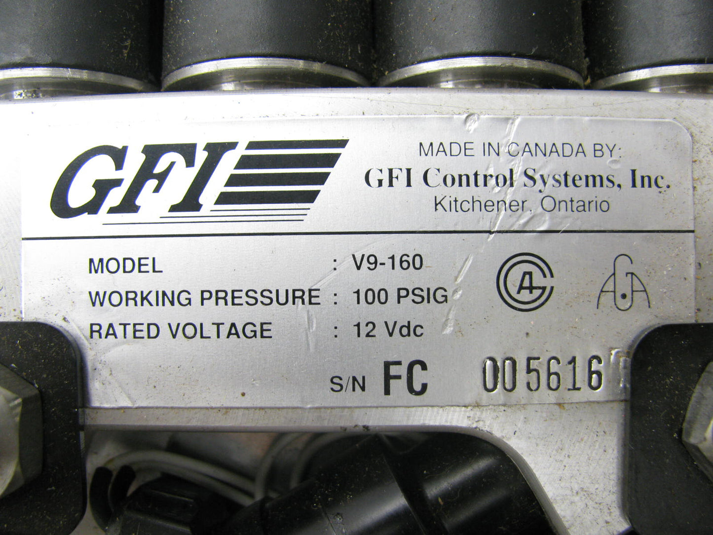 NEW UNBOXED GFI V9-160 CNG Fuel Injection Gas Metering Valve 100 PSIG FORD 4.9L