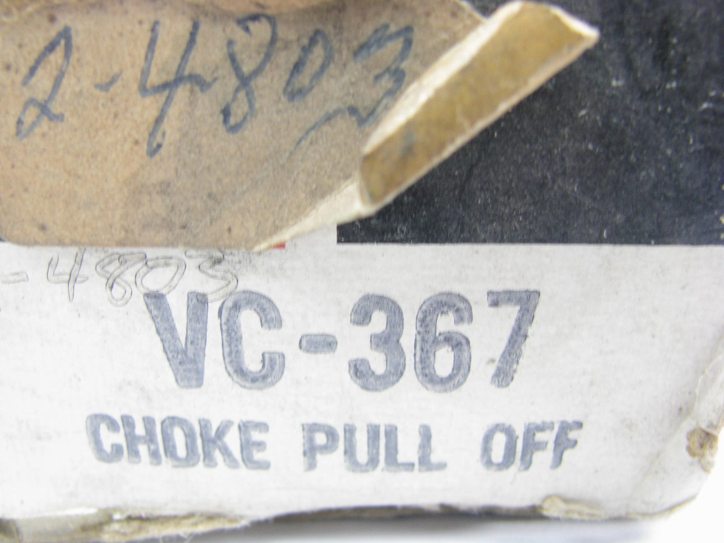 NEW - OUT OF BOX VC-367 Carburetor Choke Pull Off  1972 Chevrolet Vega 2-BBL 2GV