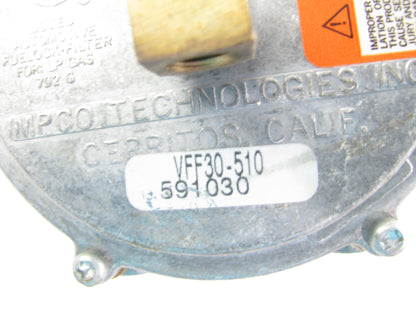 NEW - OUT OF BOX - IMPCO LPG PROPANE VACUUM LOCKOFF VFF30-510