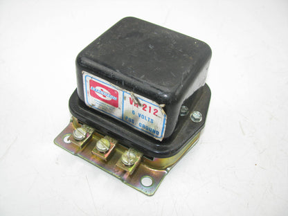 NEW - OUT OF BOX STANDARD VR-212 Voltage Regulator - 6 Volt, Positive Ground