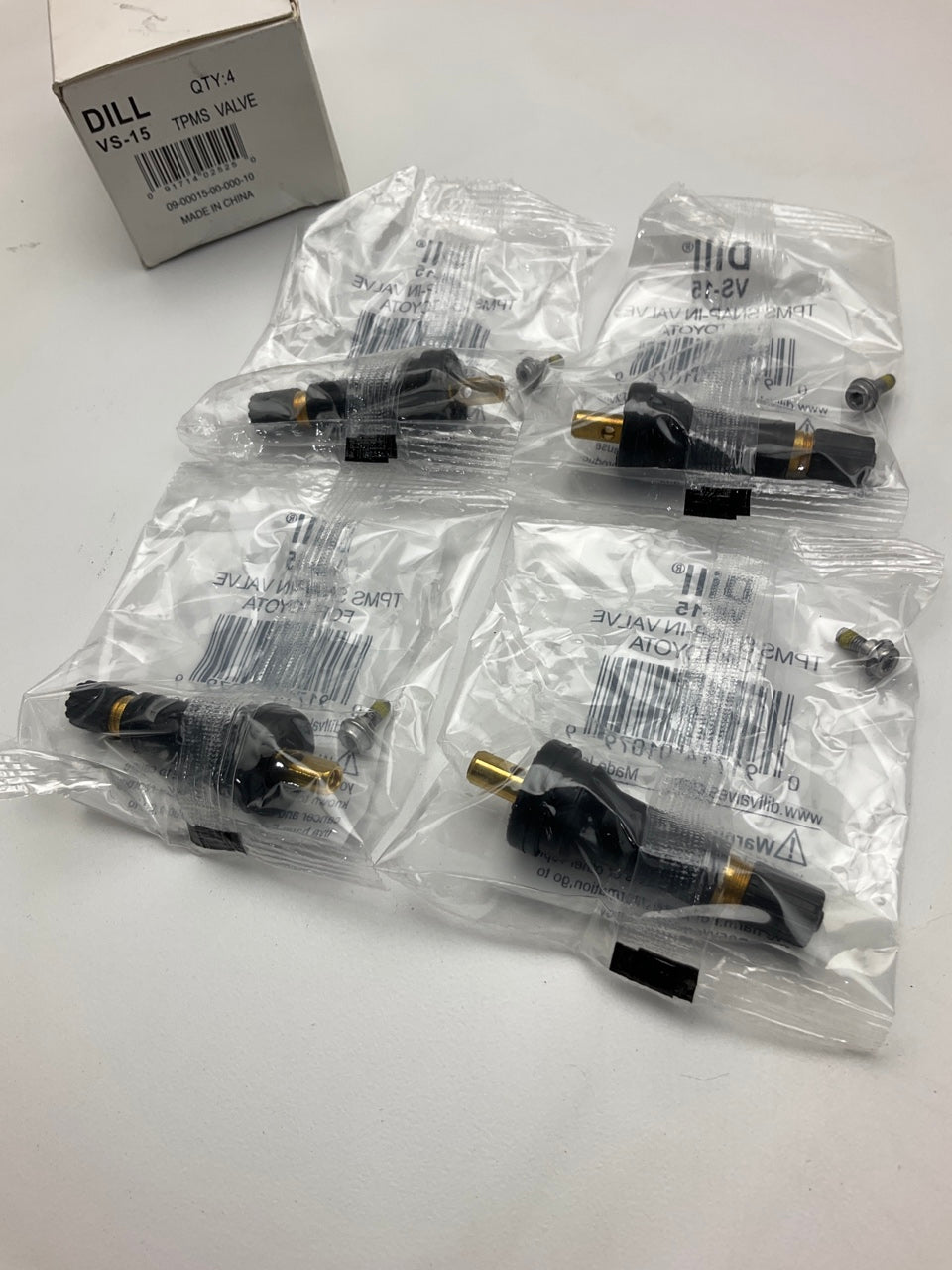 (4) NEW OUT OF BOX - VS15 TPMS Tire Pressure Monitor Sensors
