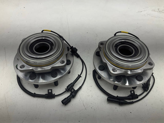(2) NEW UNBOXED WJB WA515082 Front Wheel Hub Bearings - DUALLY (DRW) + 4WD ONLY