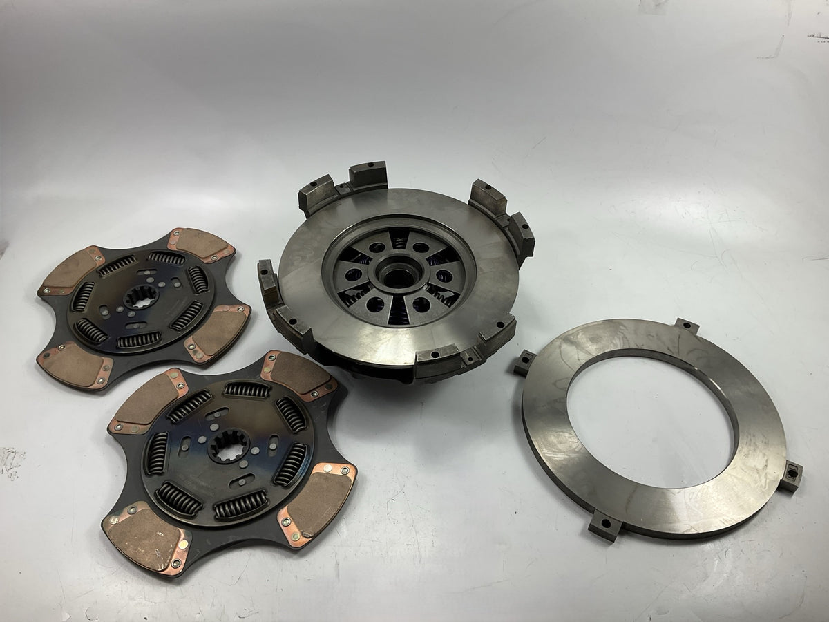 UNBOXED WA WAS108925-82B 15.5'' X 2'' EZ Touch Clutch Kit, Ceramic Disk, 4 Paddle