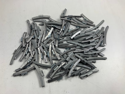 15 LBS - Mixed Lot Clip-On Wheel Balancing Weights, Assorted Sizes - UNUSED