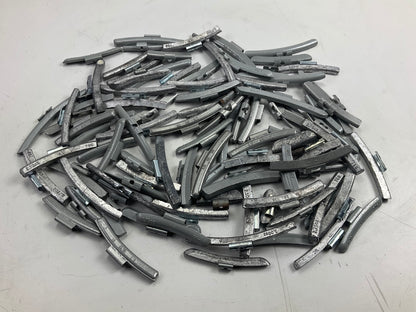 15 LBS - Mixed Lot Clip-On Wheel Balancing Weights, Assorted Sizes - UNUSED