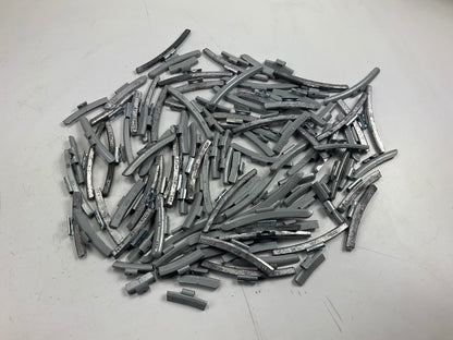 15 LBS - Mixed Lot Clip-On Wheel Balancing Weights, Assorted Sizes - UNUSED