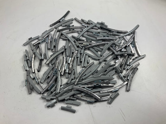 15 LBS - Mixed Lot Clip-On Wheel Balancing Weights, Assorted Sizes - UNUSED