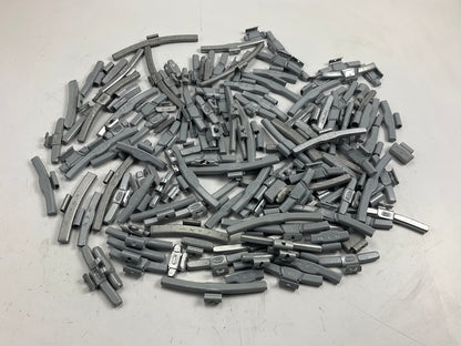 15 LBS - Mixed Lot Clip-On Wheel Balancing Weights, Assorted Sizes - UNUSED