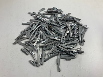 15 LBS - Mixed Lot Clip-On Wheel Balancing Weights, Assorted Sizes - UNUSED