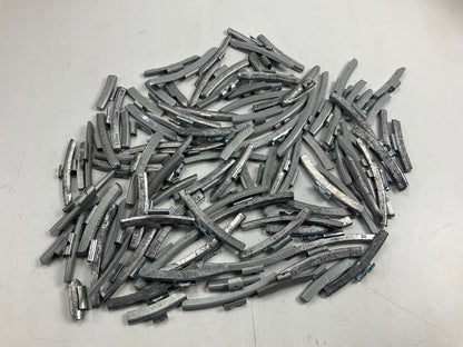 15 LBS - Mixed Lot Clip-On Wheel Balancing Weights, Assorted Sizes - UNUSED