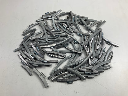 15 LBS - Mixed Lot Clip-On Wheel Balancing Weights, Assorted Sizes - UNUSED