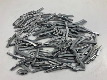 15 LBS - Mixed Lot Clip-On Wheel Balancing Weights, Assorted Sizes - UNUSED