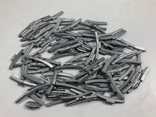 15 LBS - Mixed Lot Clip-On Wheel Balancing Weights, Assorted Sizes - UNUSED