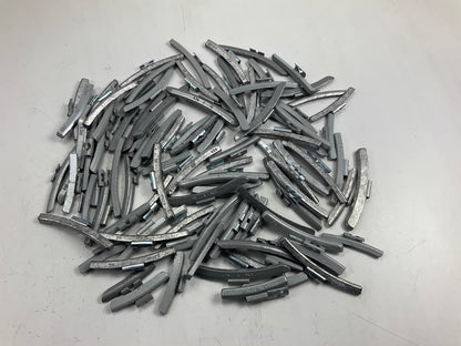 15 LBS - Mixed Lot Clip-On Wheel Balancing Weights, Assorted Sizes - UNUSED