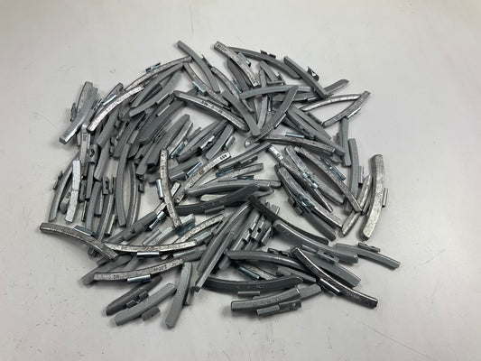 15 LBS - Mixed Lot Clip-On Wheel Balancing Weights, Assorted Sizes - UNUSED