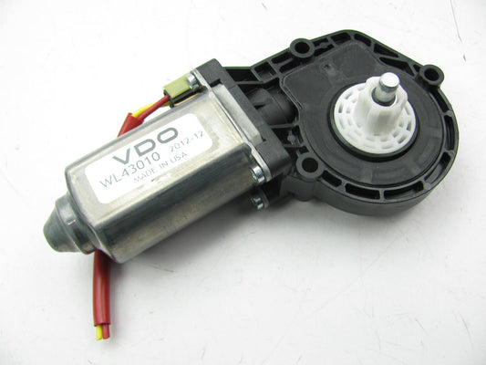 NEW - Splice-wire VDO - WL43010 Power Window Motor - Front Left / Rear Right