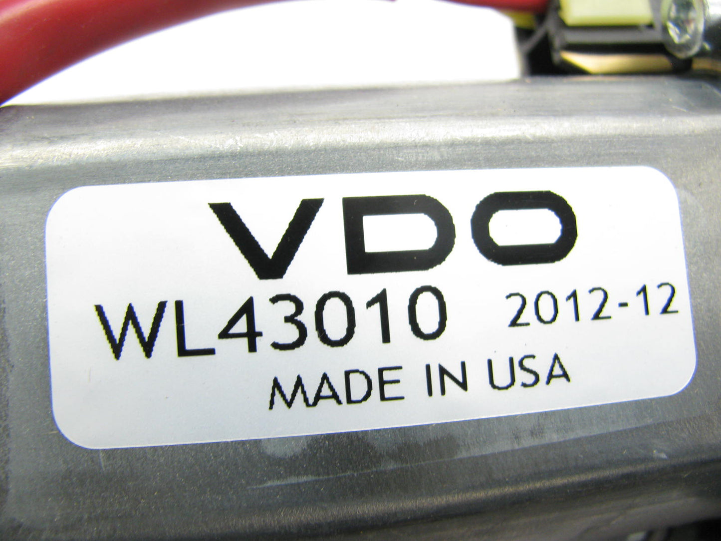 NEW - Splice-wire VDO - WL43010 Power Window Motor - Front Left / Rear Right