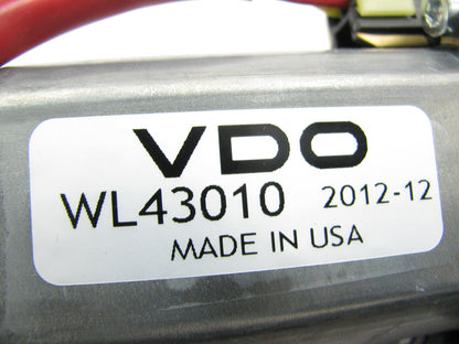 NEW - Splice-wire VDO - WL43010 Power Window Motor - Front Left / Rear Right