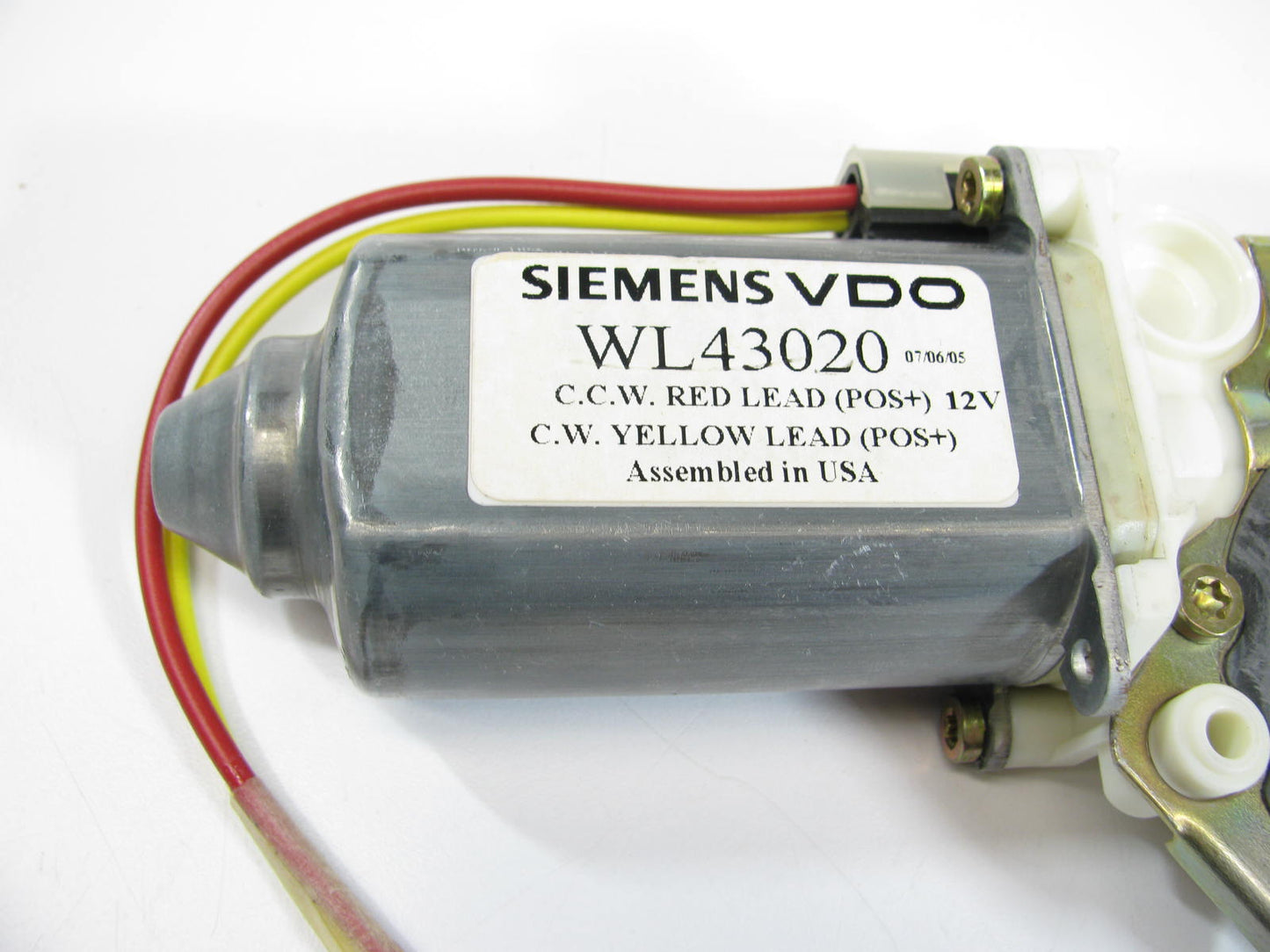 NEW - OUT OF BOX WL43020 Front Right Power Window Motor 1986-1990 Ford Bronco II