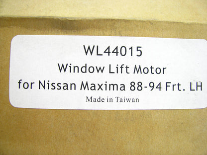 NEW - OUT OF BOX WL44015 Window Regulator For 1988-94 Nissan Maxima - FRONT LEFT