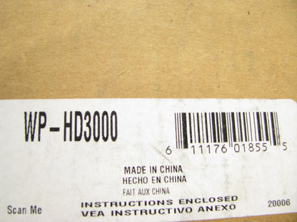 NEW - OUT OF BOX WP-HD3000 Heavy Duty Water Pump