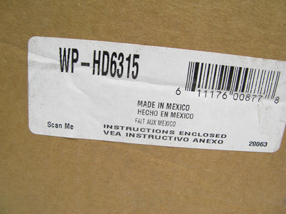 NEW UNBOXED WP-HD6315 Water Pump For 1993-2005 INTERNATIONAL 3000 3800 7300 7500