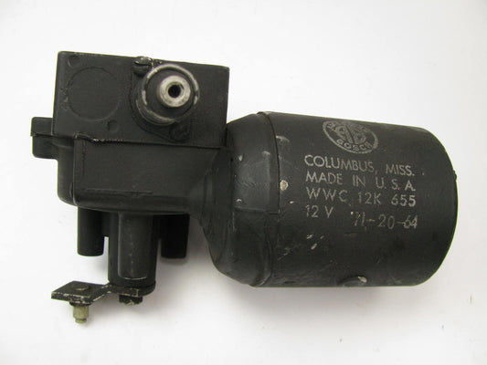 NOS 1964 American Bosch WWC-12L-2612-117 12 Volt Wiper Motor WWC 12K 655