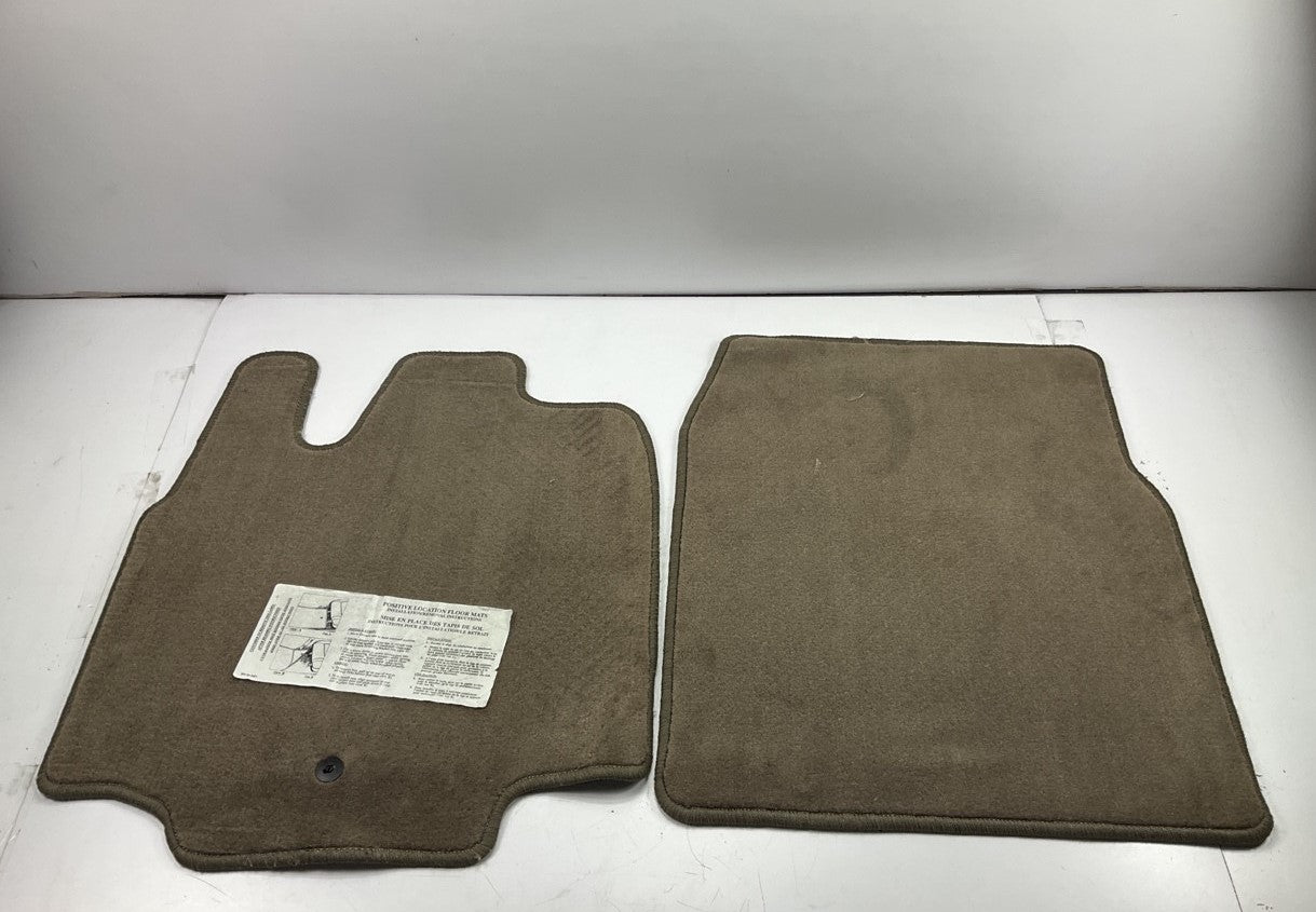 New Unbox OEM Ford XF2Z-1613086-JAA Front Floor Mat Set TAN 95-03 Ford Windstar