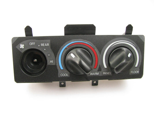 DAMAGED - Missing Knob  Rear Overhead Climate Control Unit A/C Heater