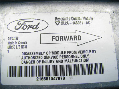 NEW - OUT OF BOX - OEM 99-01 Ford Explorer SRS Control Module XL2A-14B321-AC