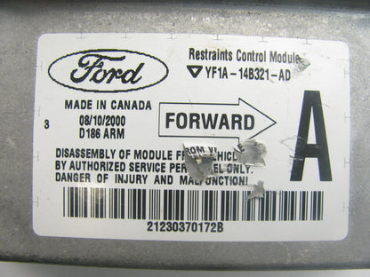 NEW - OUT OF BOX - OEM Ford YF1A-14B321-AD SRS Control Module 2001 Taurus