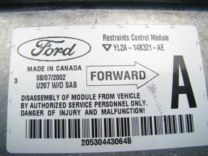 NEW - OUT OF BOX - OEM Ford YL2A-14B321-AE SRS Control Module Monitor