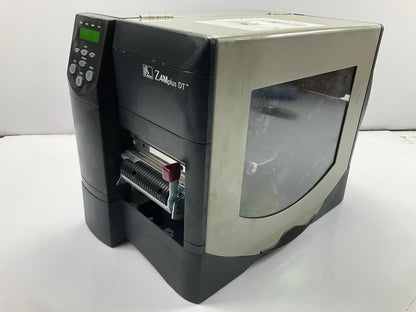 PARTS ONLY DEFECTIV Zebra Z4M Plus Thermal Transfer Label Barcode Printer Peeler