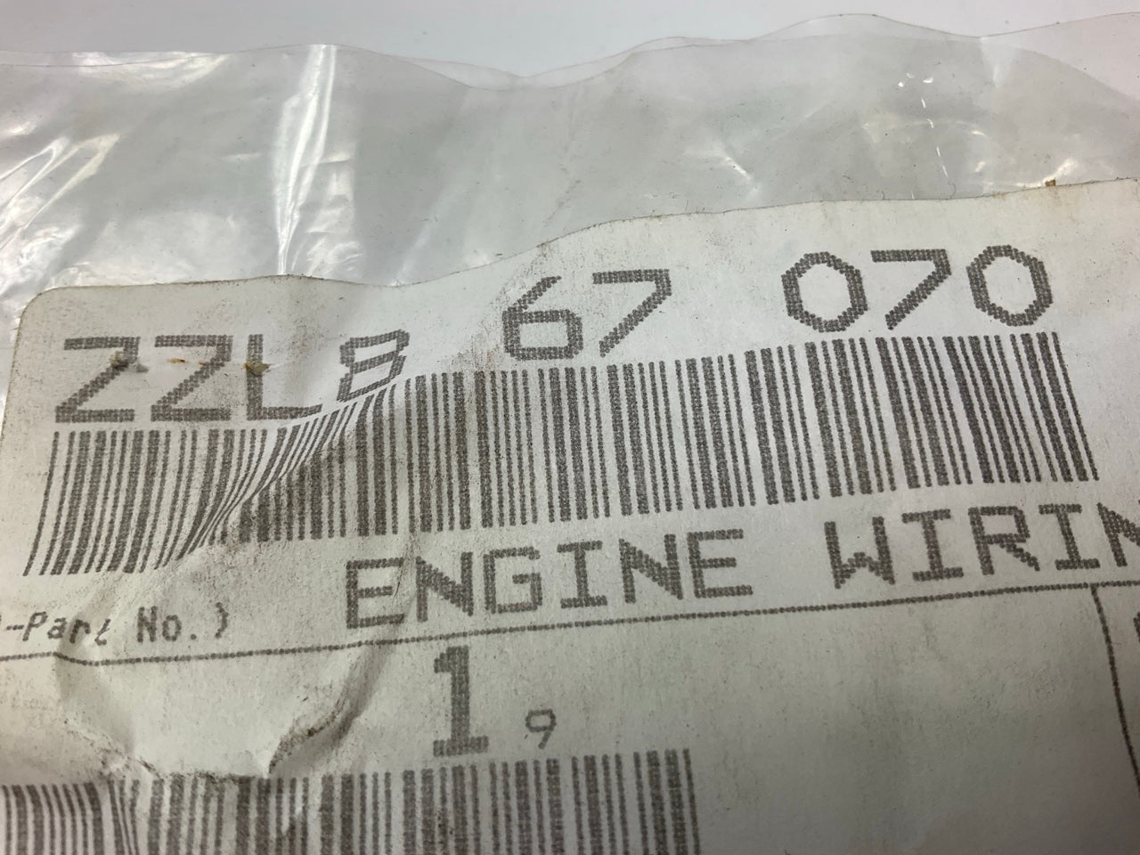 NEW UNBOXED OEM Mazda ZZL8-67-070 Alternator Wire Cable Harness - 93-94 Navajo