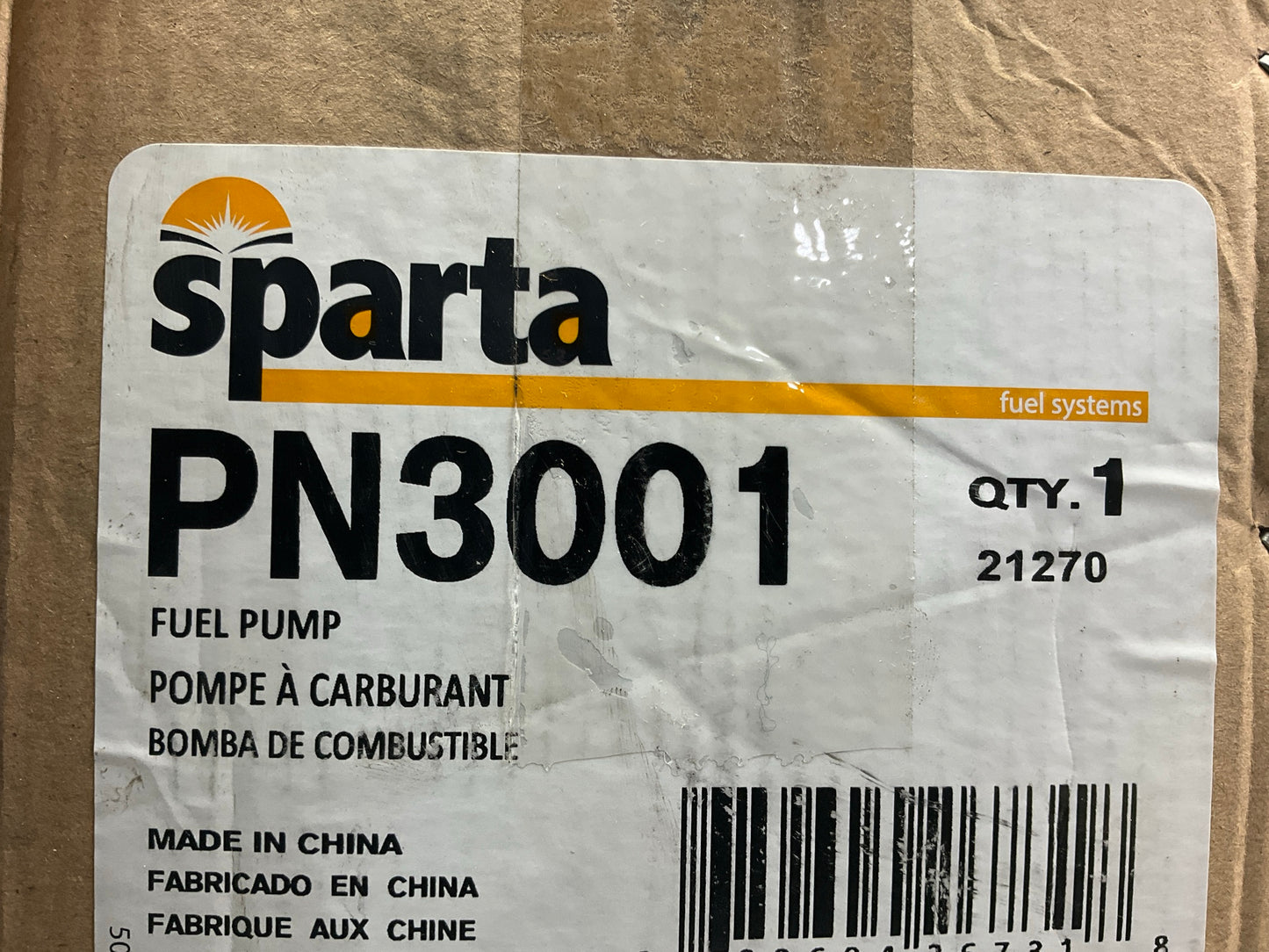 Sparta PN3001 Fuel Pump Module Assembly