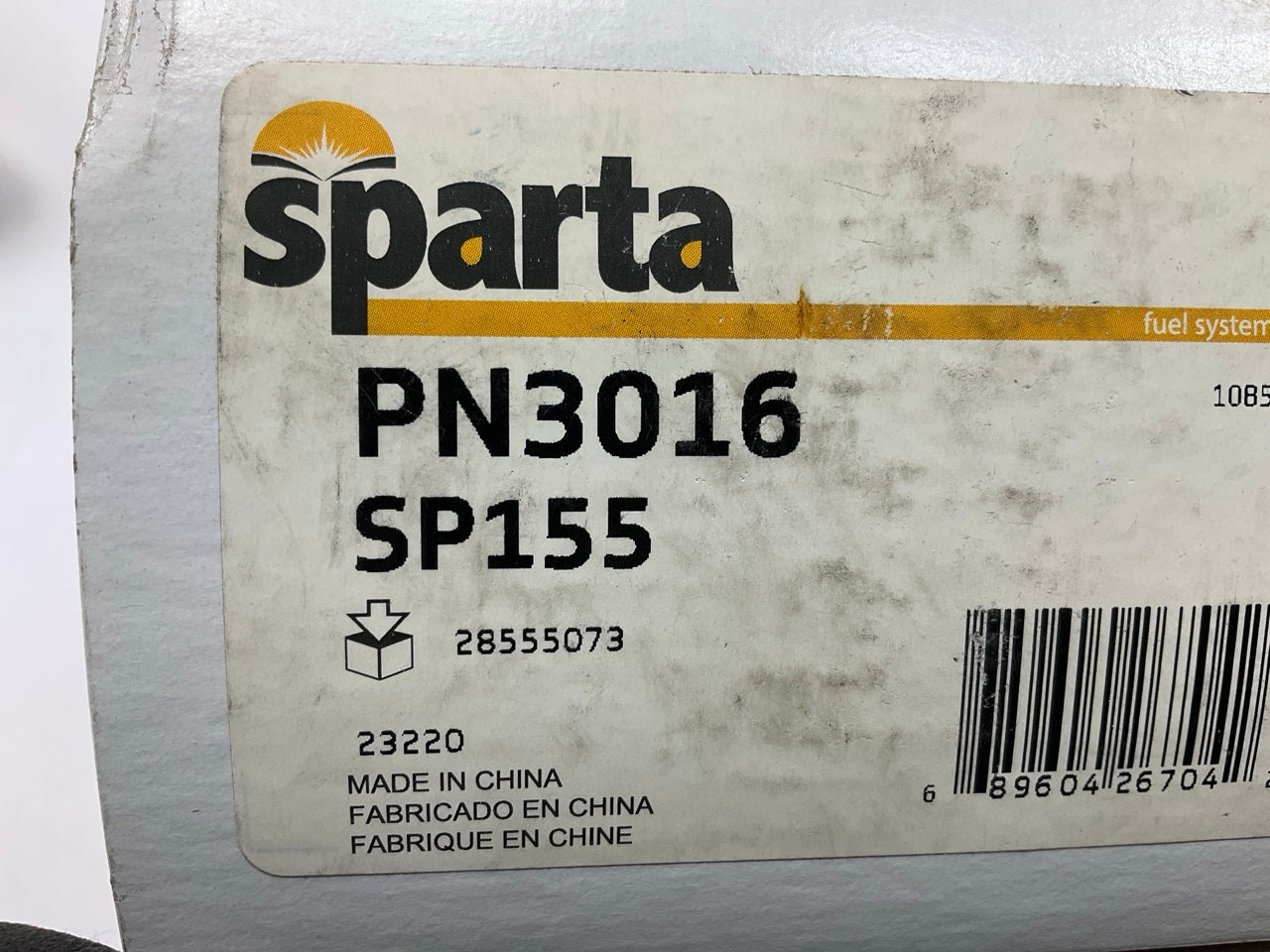 Sparta PN3016 Electric Fuel Pump And Strainer Set
