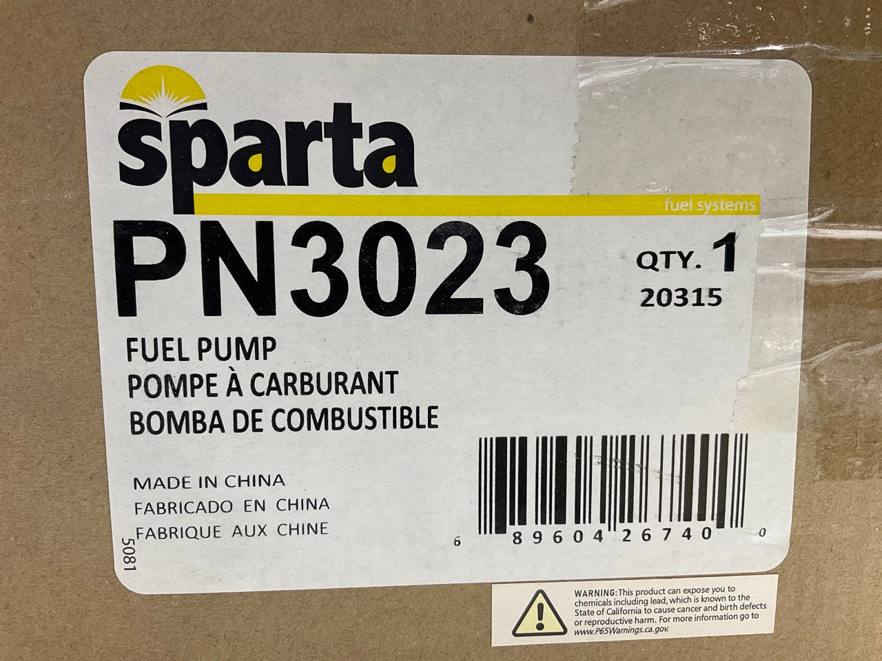 Sparta PN3023 Fuel Pump Module - 2002-2003 GMC Yukon XL 1500, Suburban 1500