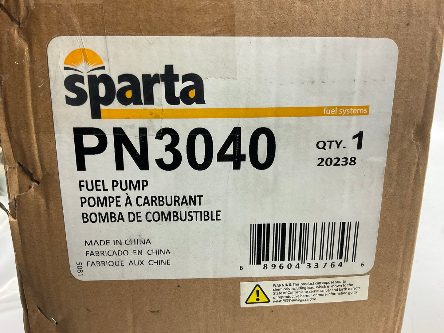 Sparta PN3040 Fuel Pump Module Assembly