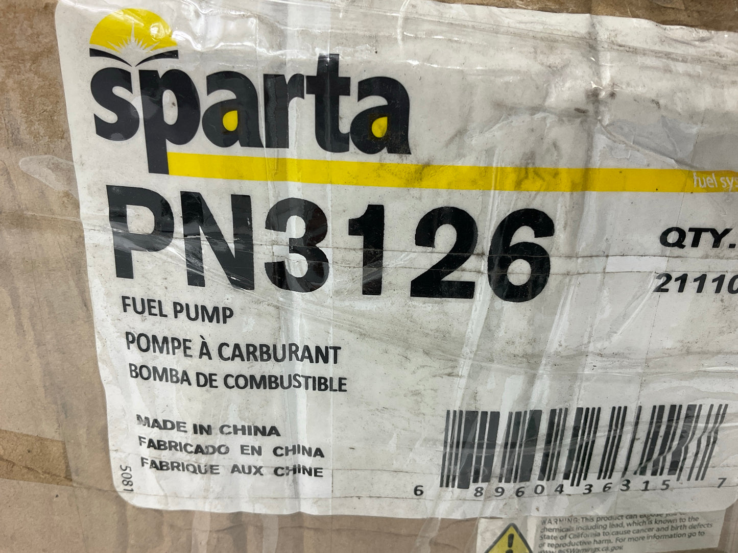 Sparta PN3126 Fuel Pump Module For 2007-2009 Hyundai Santa Fe V6 ONLY