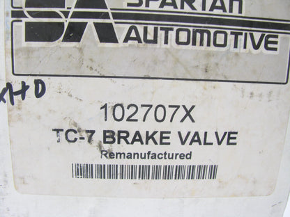 REMAN  Spartan 102707X Trailer Brake Control Valve TC-7