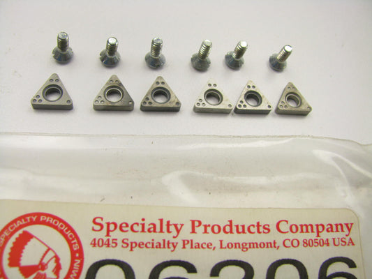 Specialty Products 06206 Brake Lathe Carbide Inserts - Ammco 4000 4100 7700 7000