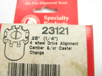 (2) Specialty 23121 Front Alignment Caster/Camber Bushing - 1/4 Degree 4WD