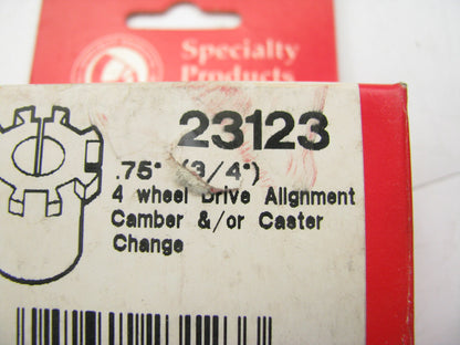 (2) Specialty Products 23123 Camber/Caster Alignment Bushing - 3/4 Degree 4WD