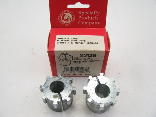 (2) Specialty 23125 Front Alignment Caster/Camber Bushing 1-1/4 Degree 4WD